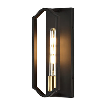 Chloe 4.75" Modern Bohemian Iron LED Sconce - JONATHAN Y